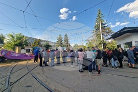 Протест - градски транспорт