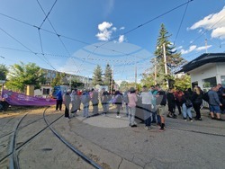 Протест - градски транспорт