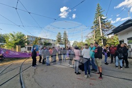 Протест - градски транспорт