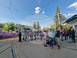 Протест - градски транспорт