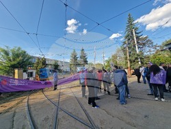 Протест - градски транспорт