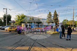 Протест - градски транспорт