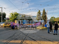 Протест - градски транспорт