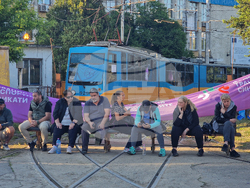 Протест - градски транспорт