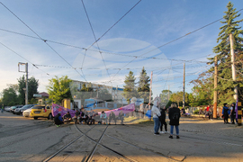 Протест - градски транспорт