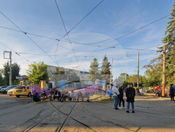 Протест - градски транспорт