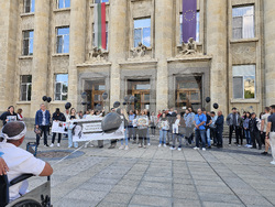 Русе - протест - загинали младежи