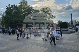 Русе - протест - загинали младежи