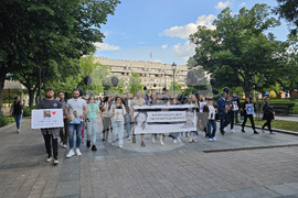 Русе - протест - загинали младежи