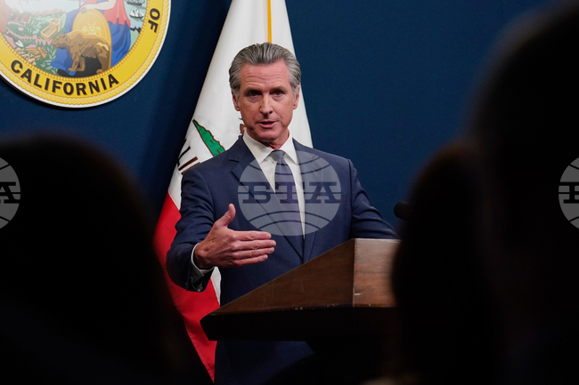 АФП: Гавин Нюсъм, амбициозният губернатор на Калифорния, подложен на изпитанието на протестите 