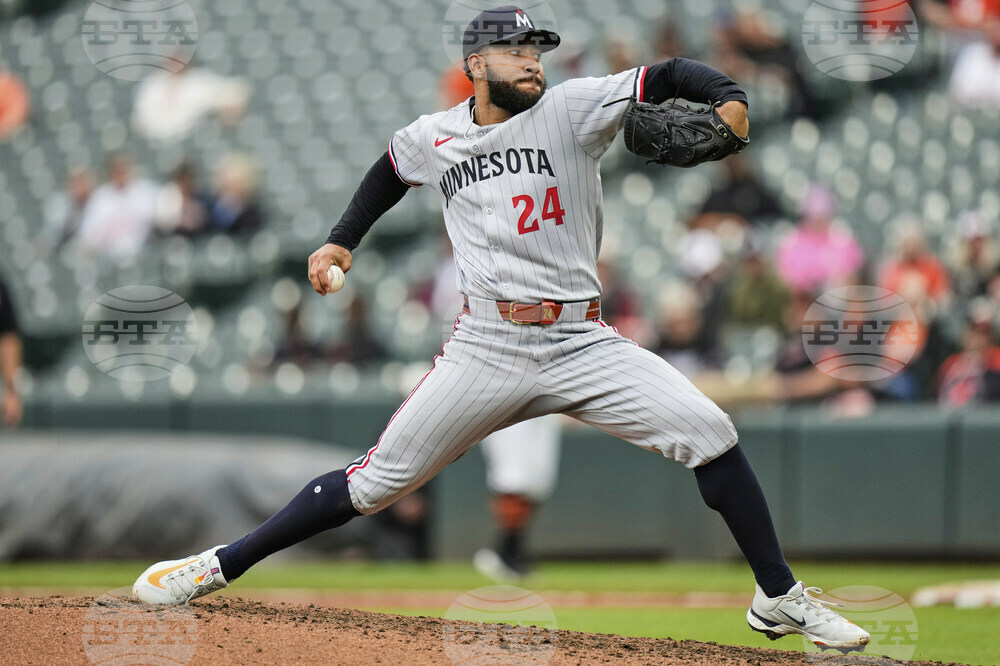 Twins Orioles Baseball