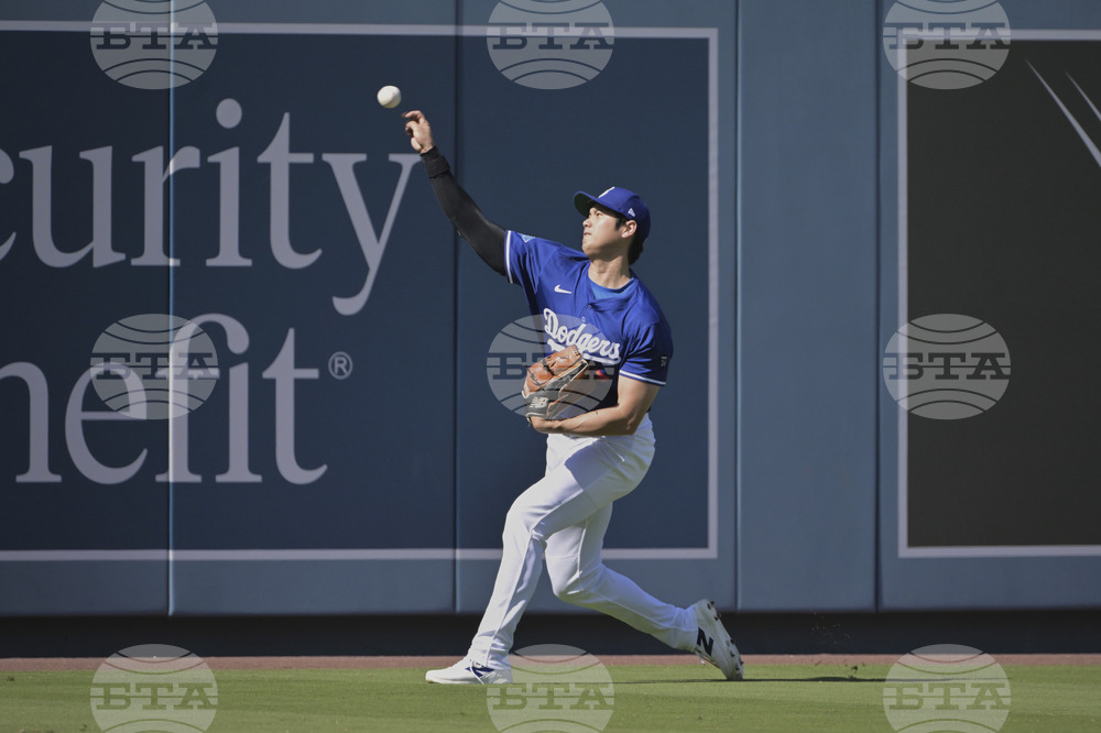 Athletics Dodgers Baseball