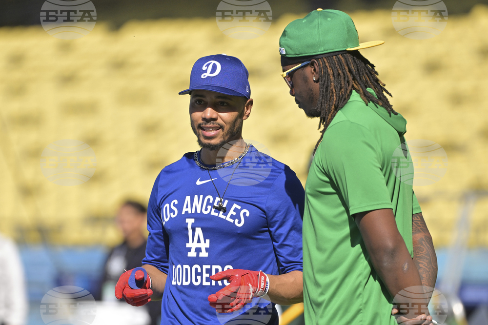 Athletics Dodgers Baseball