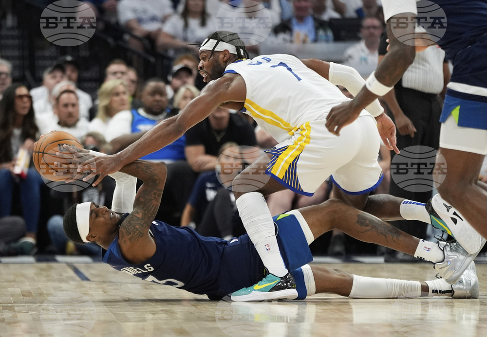 Warriors Timberwolves Basketball