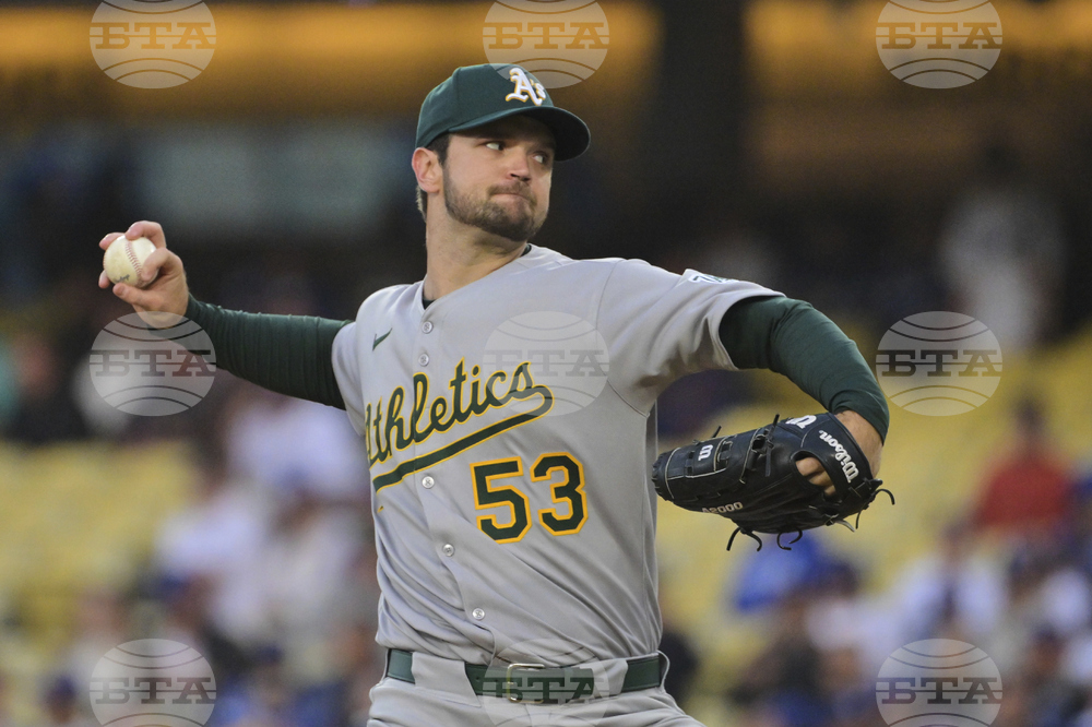 Athletics Dodgers Baseball