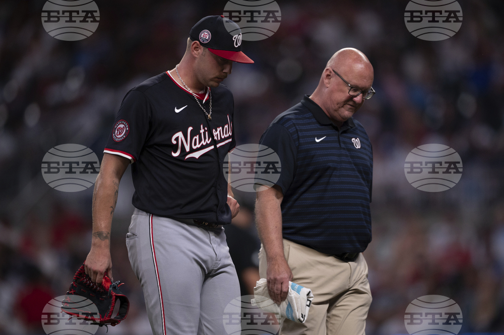 Nationals Braves Baseball