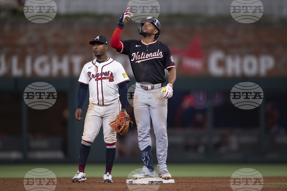 Nationals Braves Baseball