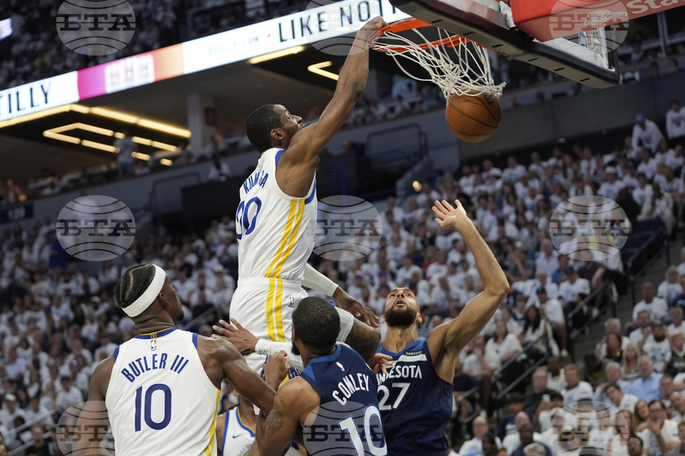 Warriors Timberwolves Basketball