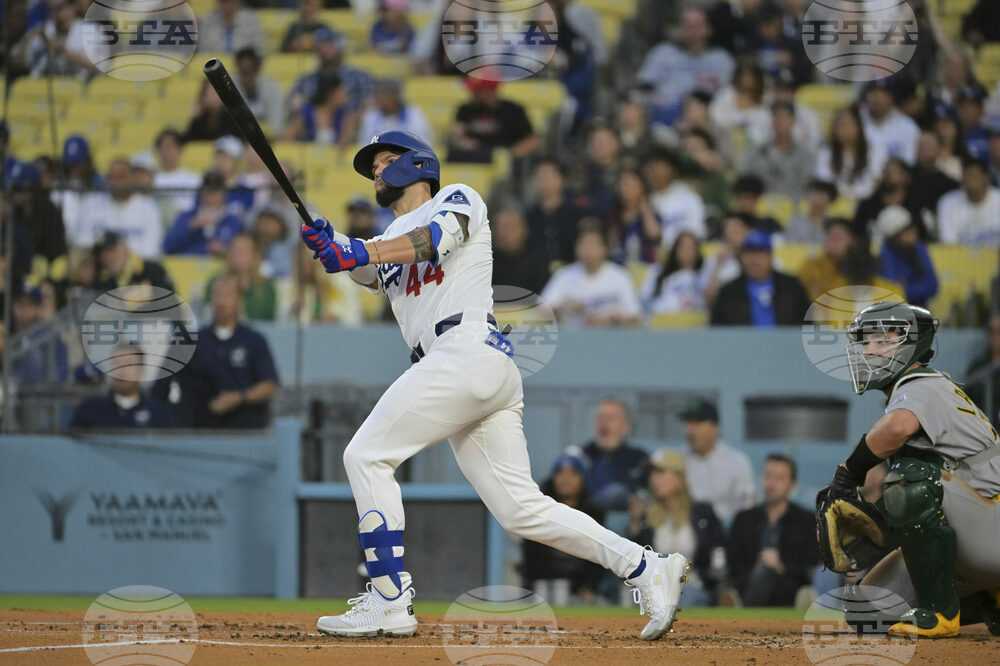 Athletics Dodgers Baseball