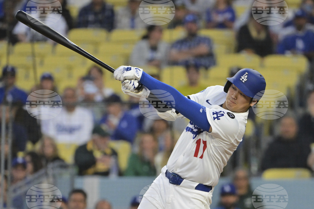 Athletics Dodgers Baseball