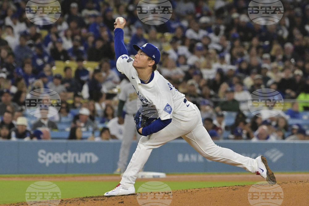 Athletics Dodgers Baseball