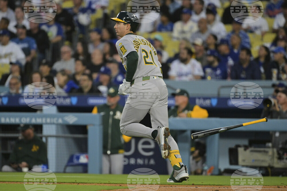 Athletics Dodgers Baseball