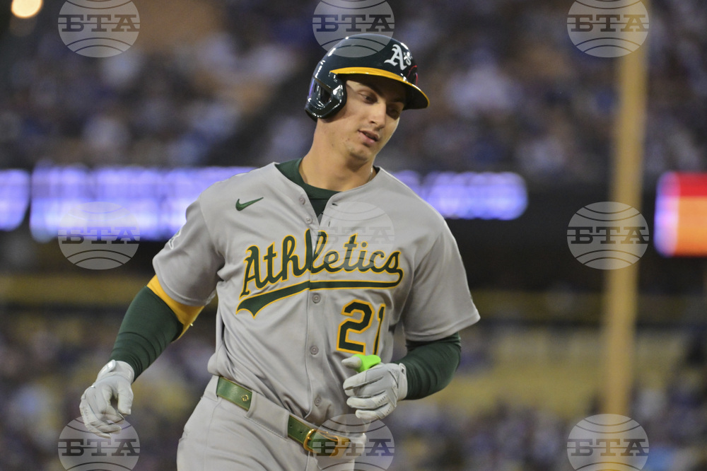 Athletics Dodgers Baseball