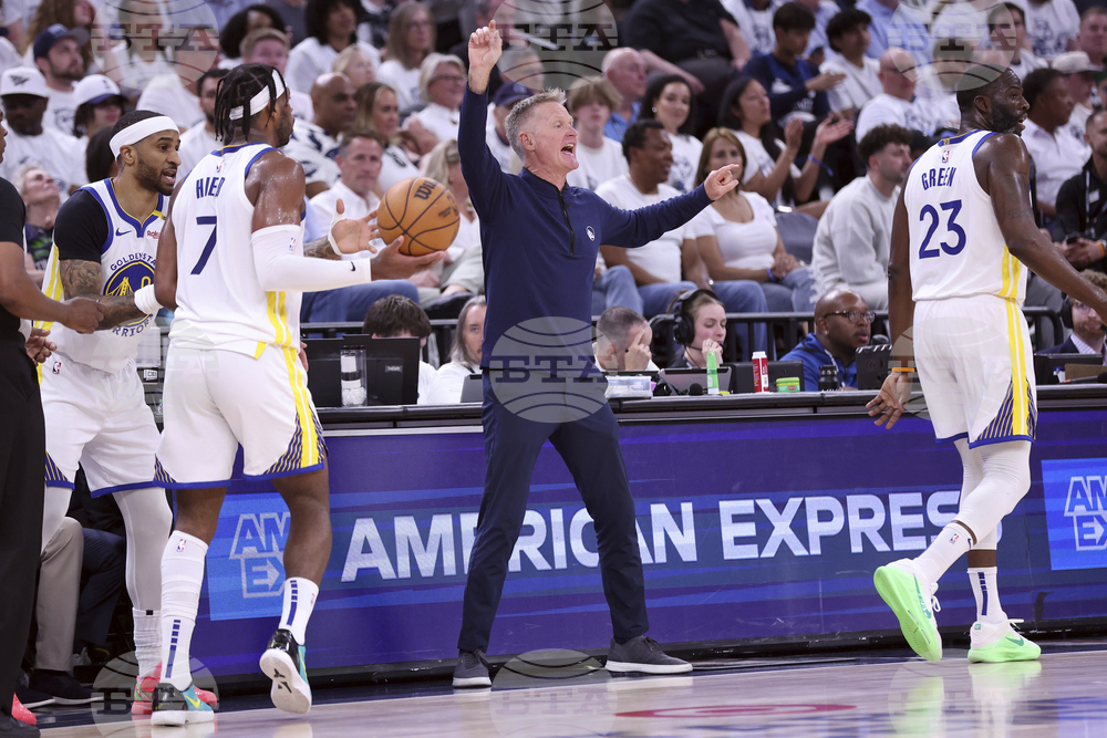 Warriors Timberwolves Basketball