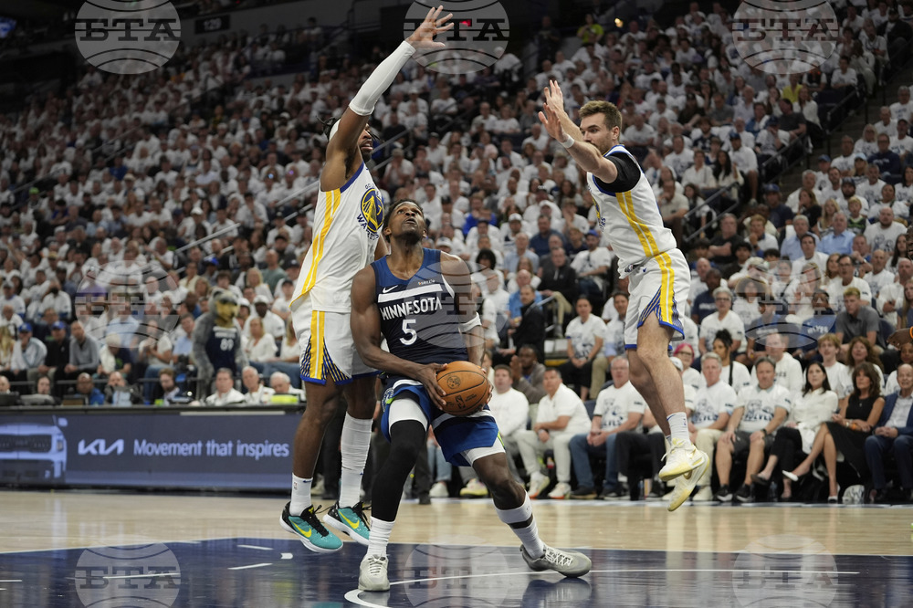 Warriors Timberwolves Basketball