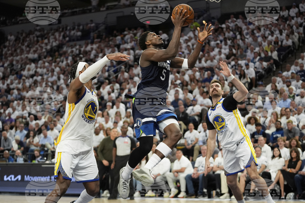 Warriors Timberwolves Basketball