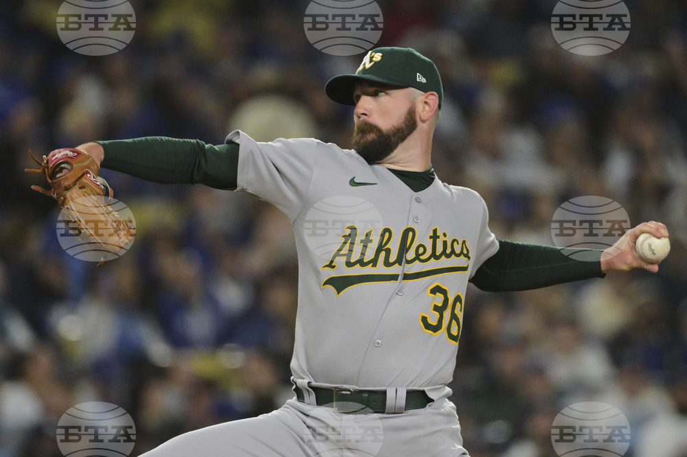 Athletics Dodgers Baseball