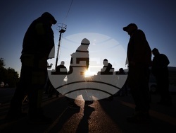 Градски транспорт - служители - протест