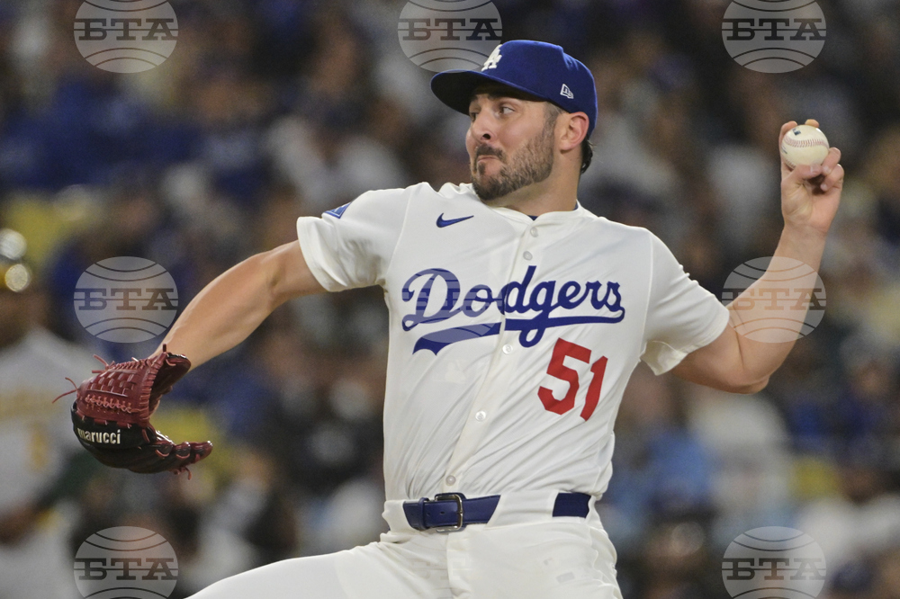 Athletics Dodgers Baseball