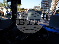 Градски транспорт - служители - протест