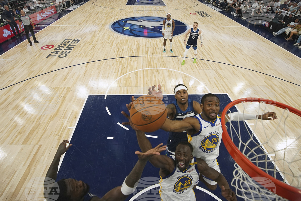 Warriors Timberwolves Basketball