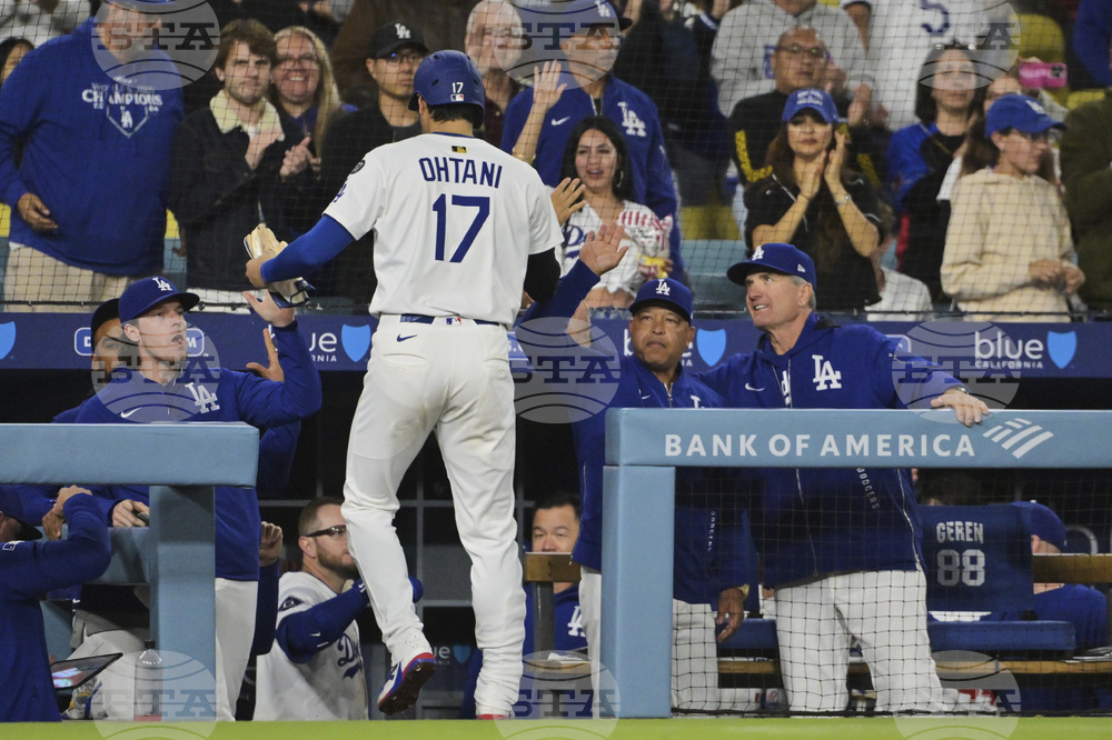 Athletics Dodgers Baseball