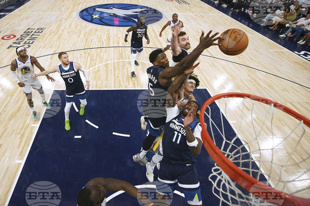 Warriors Timberwolves Basketball