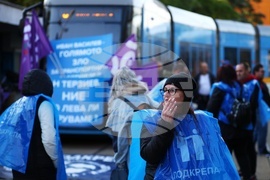 Градски транспорт - служители - протест