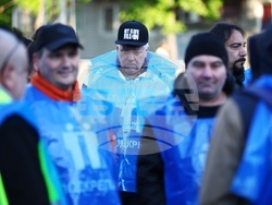 Градски транспорт - служители - протест