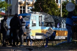 Градски транспорт - служители - протест