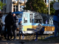 Градски транспорт - служители - протест