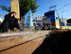 Градски транспорт - служители - протест