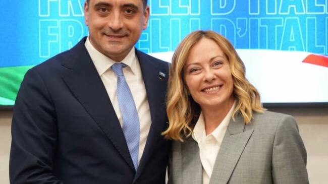 Romanian Presidential Candidate Simion Meets with Italian PM Meloni in Rome