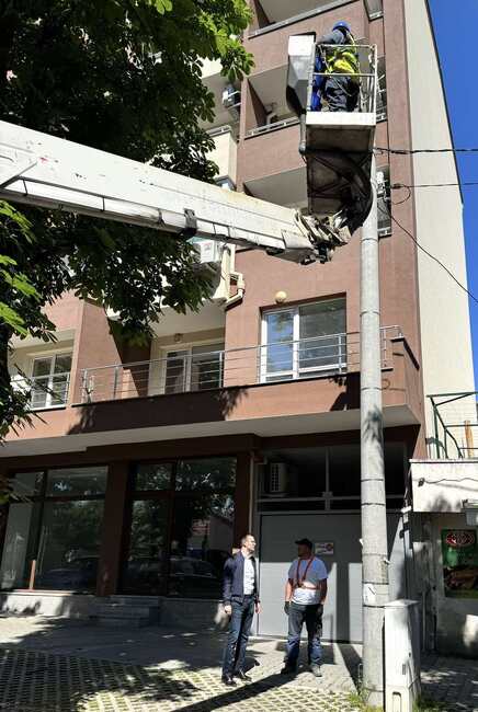 Община Стара Загора: Започна подмяната на уличните лампи с модерно LED-осветление в широкия център на Стара Загора