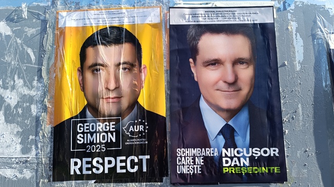 Poll Shows 0.9% Gap Between Nicusor Dan and George Simion on Final Day of Romanian Election Campaign.