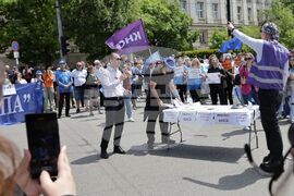 Национален протестен митинг - обществени медии