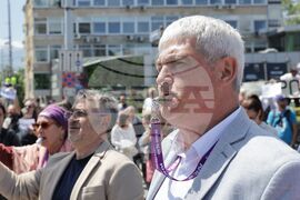 Национален протестен митинг - обществени медии