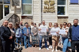 Шумен - протест - БТА и Радио Шумен