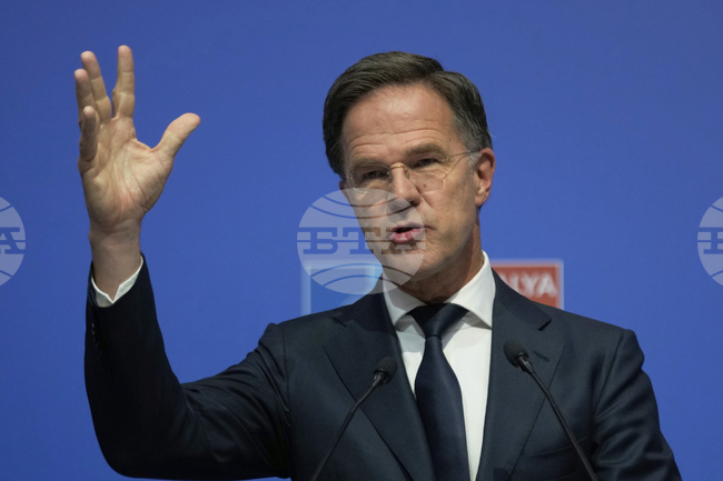 Генералният секретар на НАТО Марк Рюте ще посети Турция на 21 и 22 април