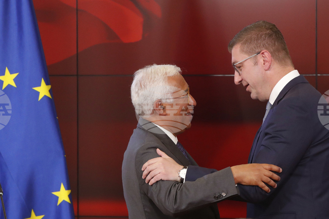 Процесът на евроинтеграция продължава много дълго и сега е моментът за резултати, каза председателят на Европейския съвет в Скопие